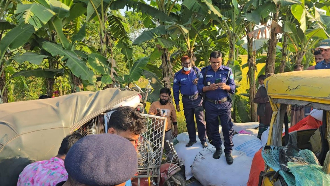 কিশোরগঞ্জে পিকআপ–সিএনজি সংঘর্ষে আহত ৭