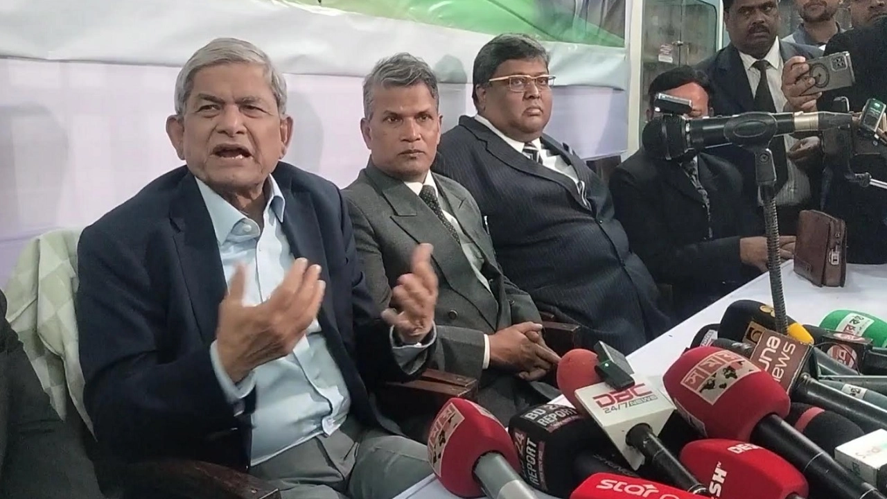 বিএনপির মহাসচিব মির্জা ফখরুল ইসলাম আলমগীর