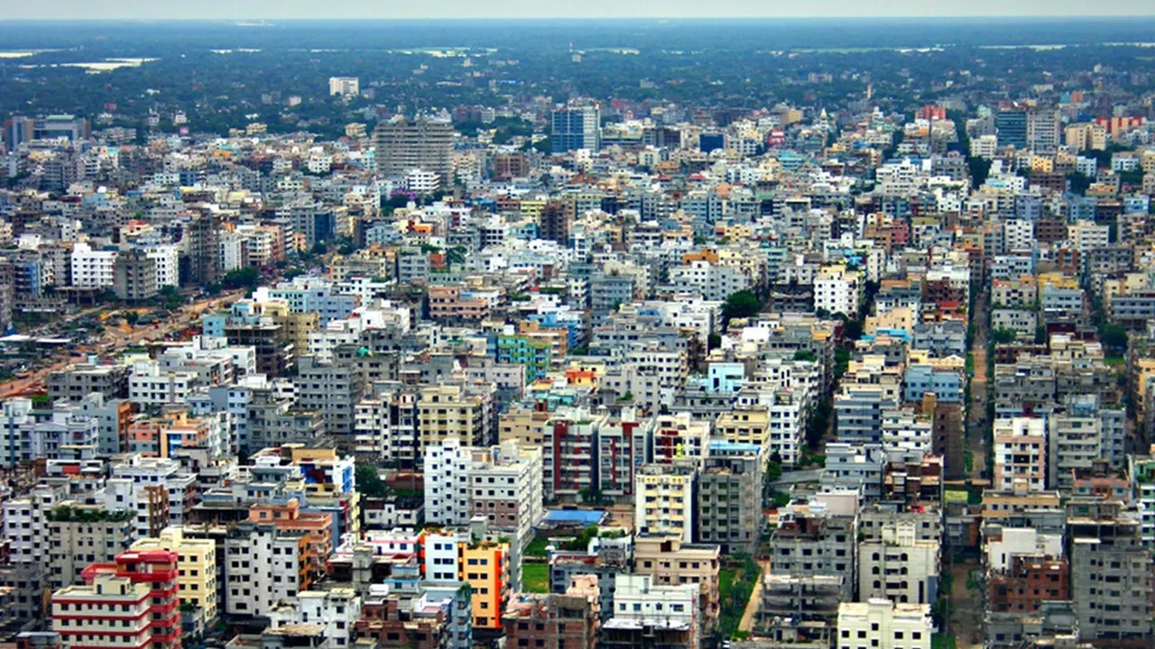 রাজধানী ঢাকার একাংশ-ফাইল ছবি