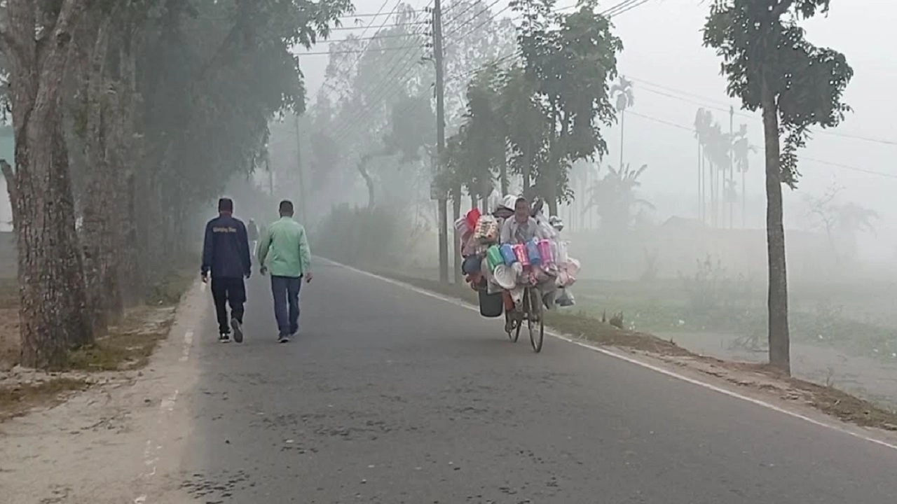দেশের সর্বউত্তরের সীমান্ত জেলা পঞ্চগড়ে শীতের দাপট