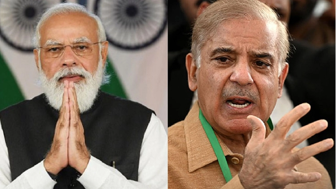 মোদি ও শাহবাজ শরীফ