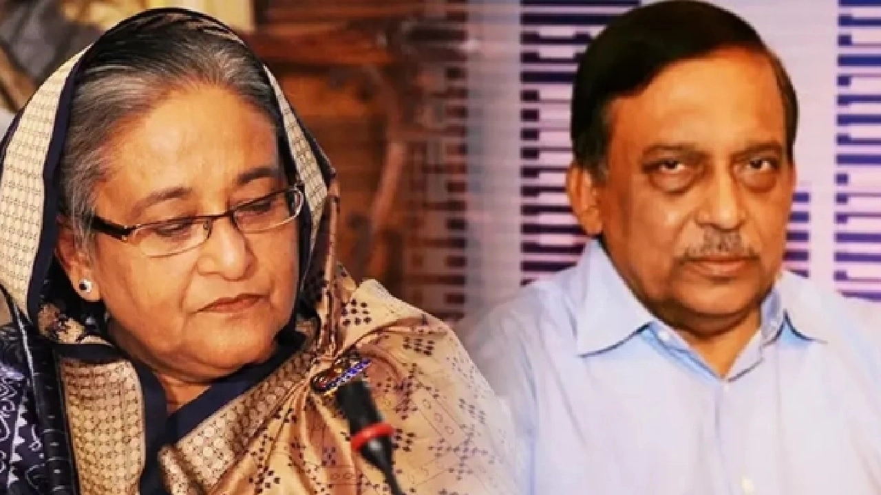 শেখ হাসিনা ও আসাদুজ্জামান খান কামাল