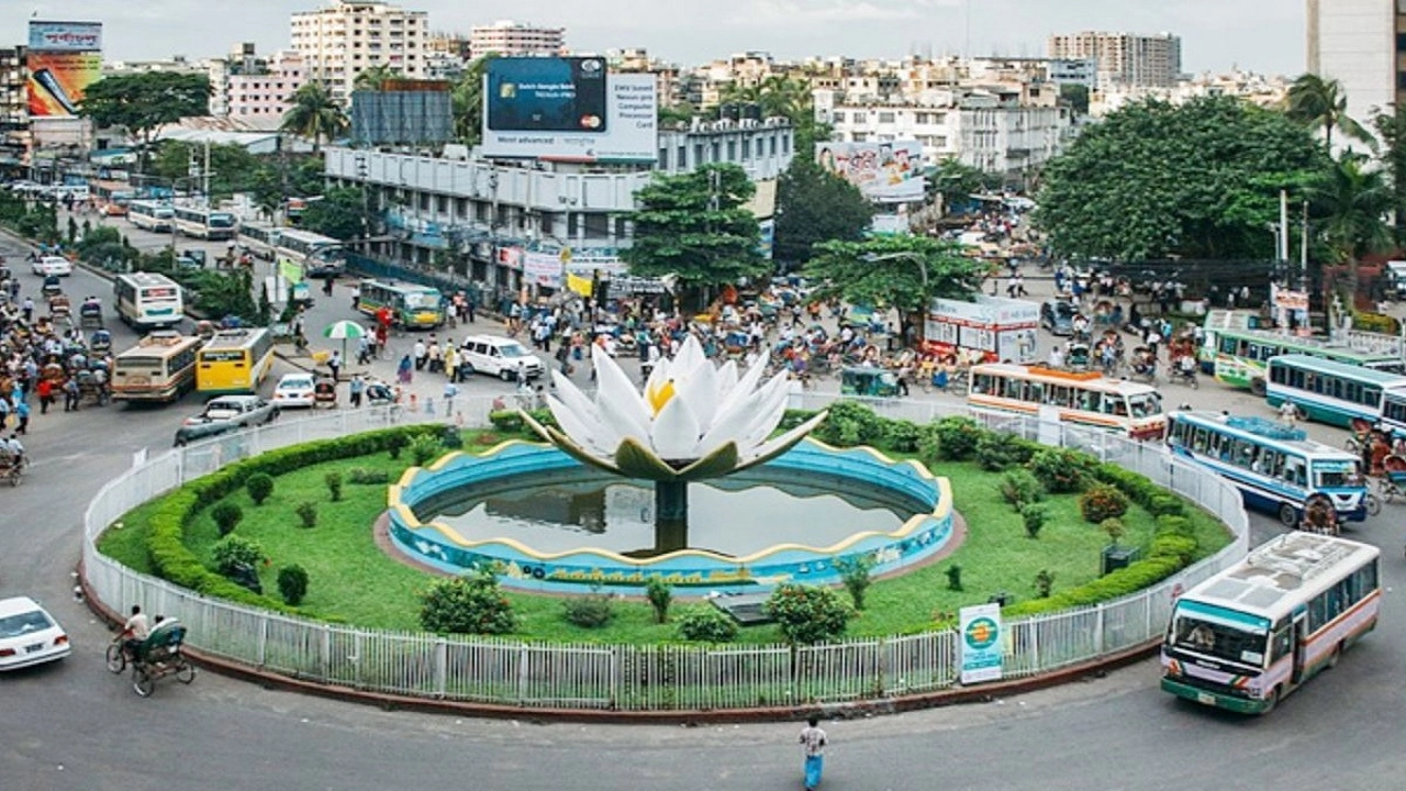 মতিঝিলের শাপলা চত্বর। ছবি: সংগৃহীত