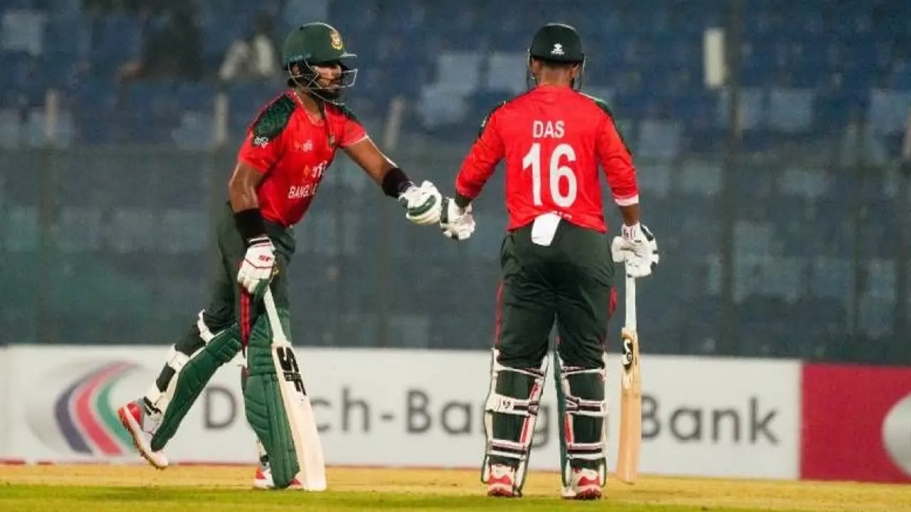 লিটনের ফিফটিতে সিরিজে সমতায় বাংলাদেশ