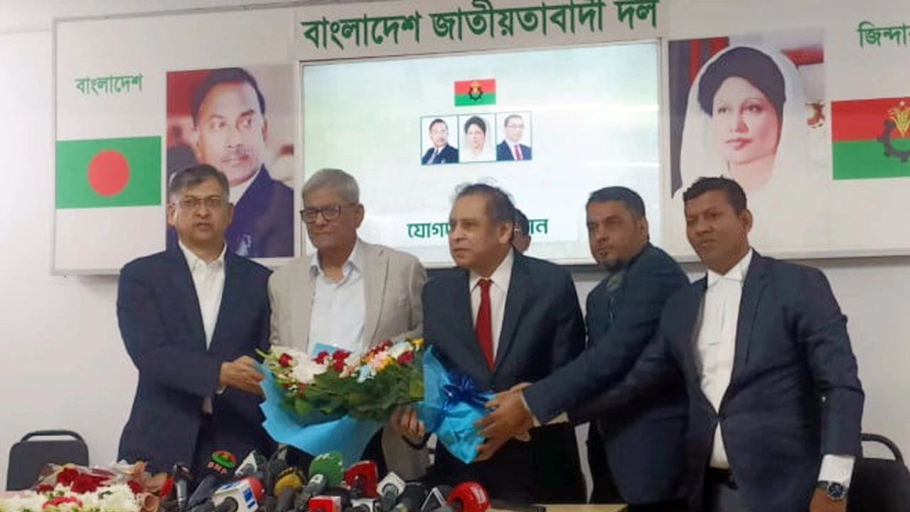 বিএনপিতে যোগ দিয়েছেন সাবেক অর্থমন্ত্রী শাহ এ এম এস কিবরিয়ার ছেলে রেজা কিবরিয়া