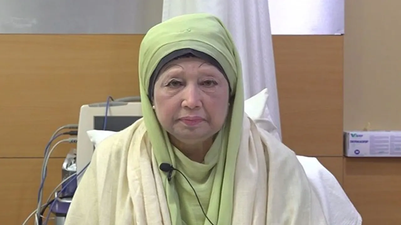 বিএনপির চেয়ারপারসন ও সাবেক প্রধানমন্ত্রী খালেদা জিয়া