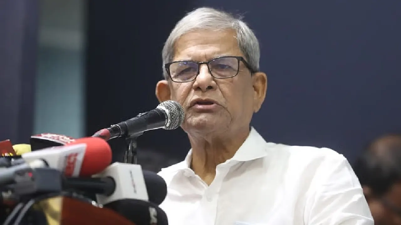 বিএনপির মহাসচিব মির্জা ফখরুল ইসলাম আলমগীর