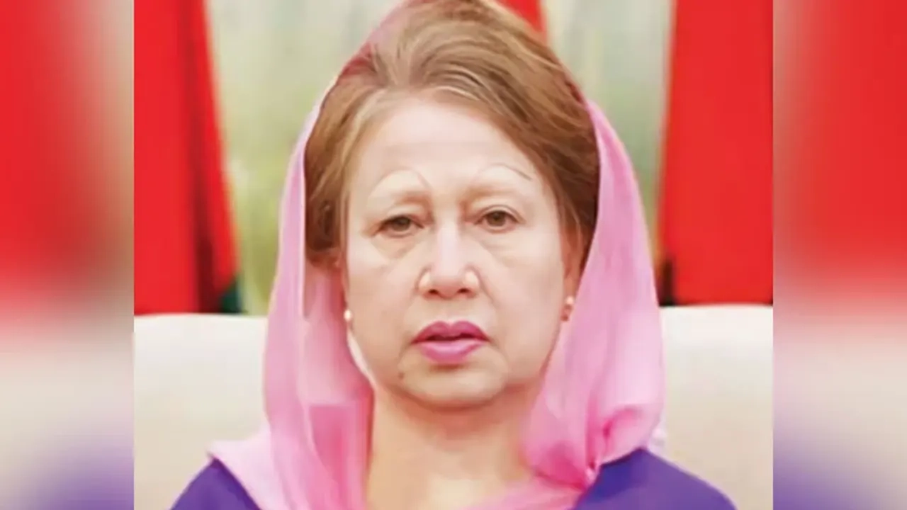 বিএনপি চেয়ারপারসন বেগম খালেদা জিয়া
