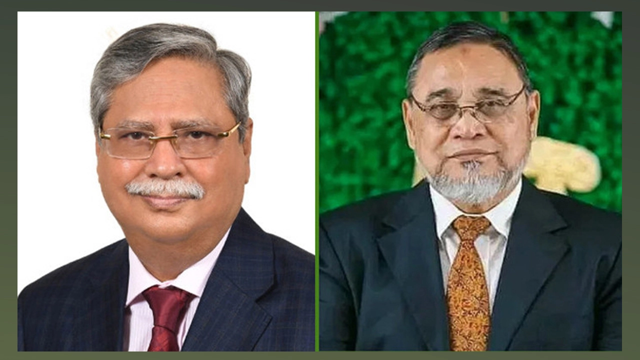 রাষ্ট্রপতি মো. সাহাবুদ্দিন ও প্রধান নির্বাচন কমিশনার এএমএম নাসির উদ্দিনে