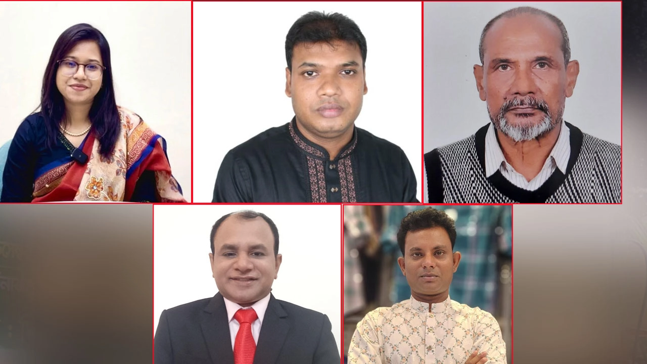 নওগাঁর পাঁচটি আসনে এনসিপির প্রার্থীরা