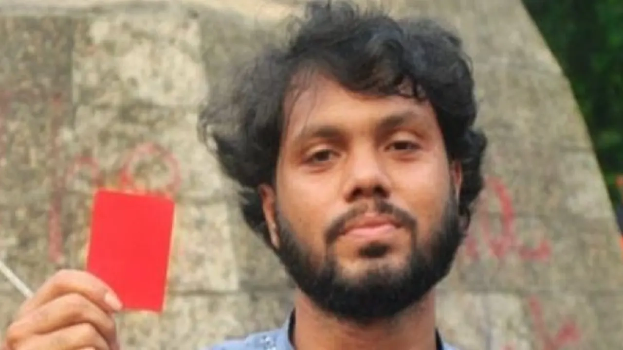 স্বতন্ত্র প্রার্থী ইনকিলাব মঞ্চের মুখপাত্র শরীফ ওসমান হাদী