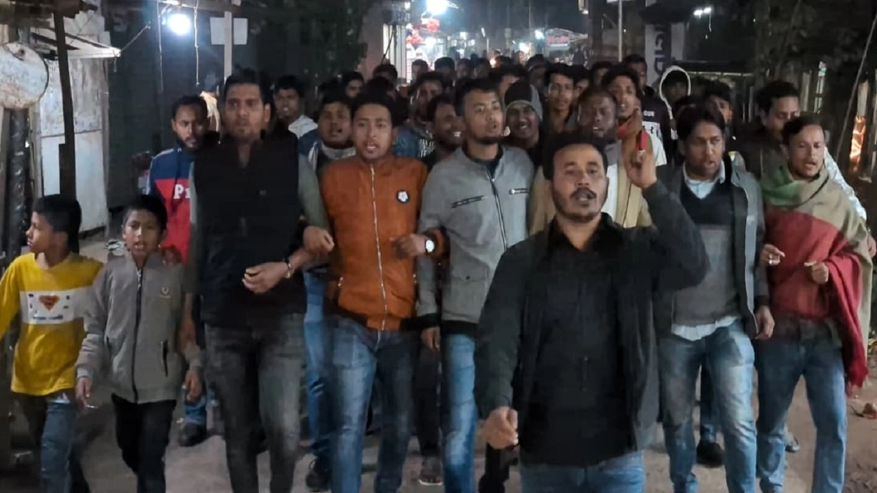 ছাত্রদলের মিছিল