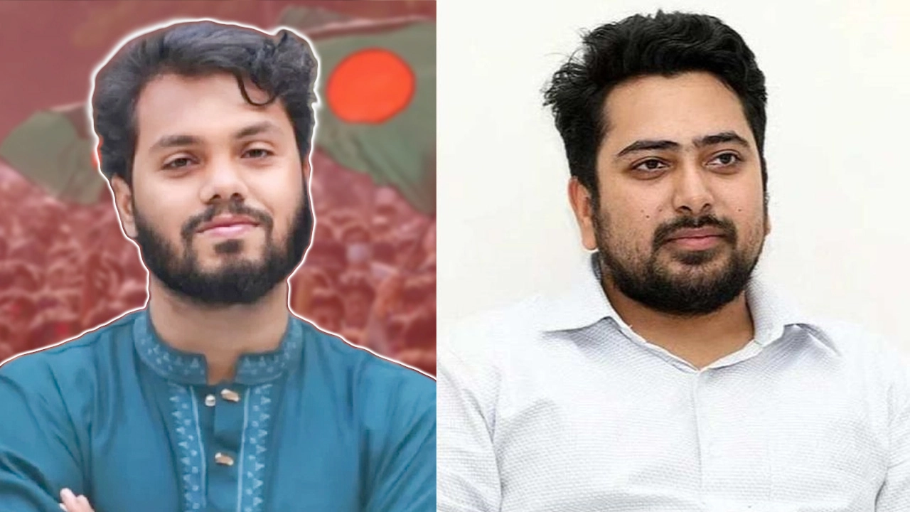 শরিফ ওসমান বিন হাদি ও এনসিপির আহ্বায়ক নাহিদ ইসলাম