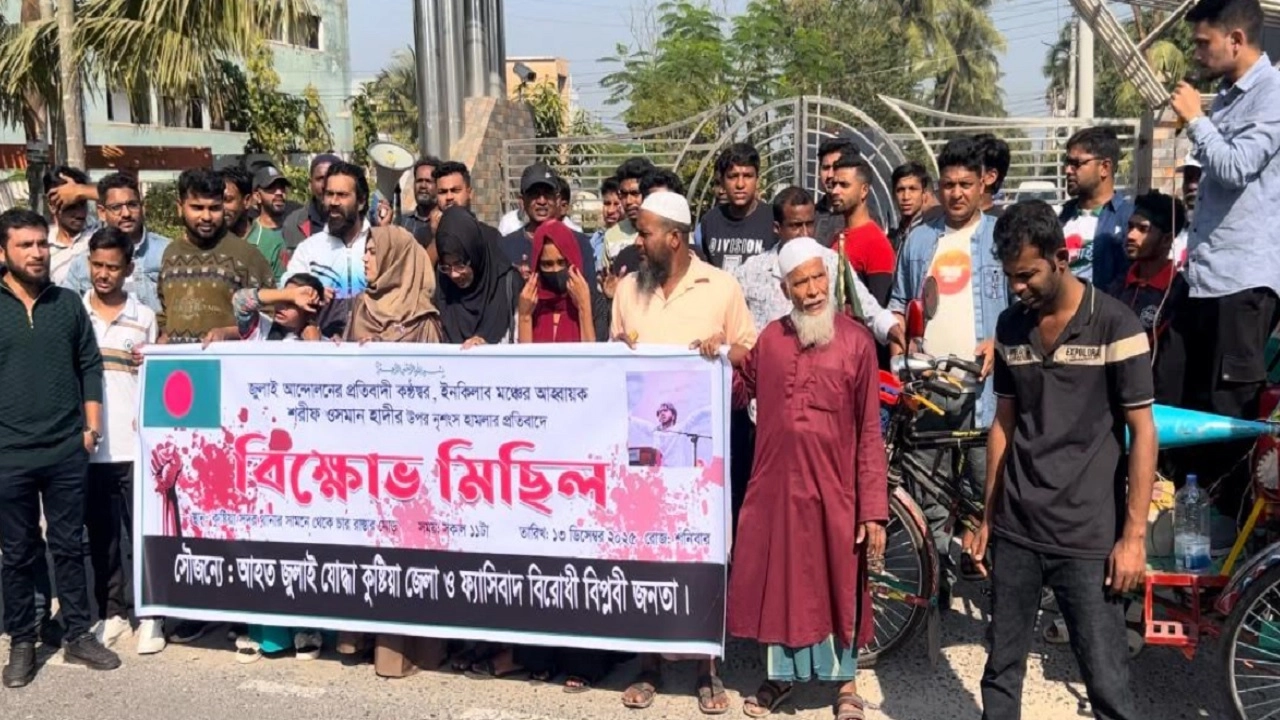 বিক্ষোভ মিছিল