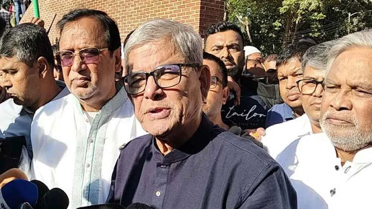 বিএনপির মহাসচিব মির্জা ফখরুল ইসলাম আলমগীর