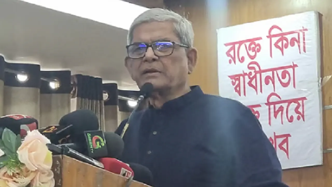 বিএনপির মহাসচিব মির্জা ফখরুল ইসলাম আলমগীর
