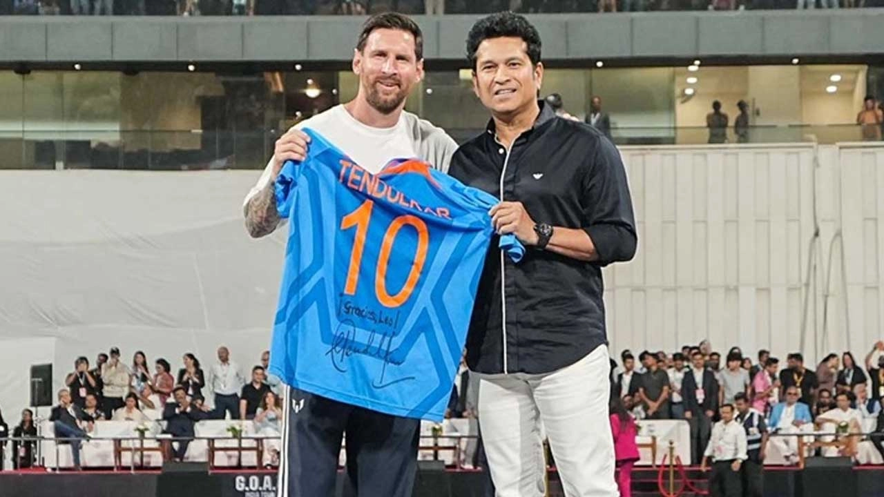 লিওনেল মেসি, শচীন টেন্ডুলকার