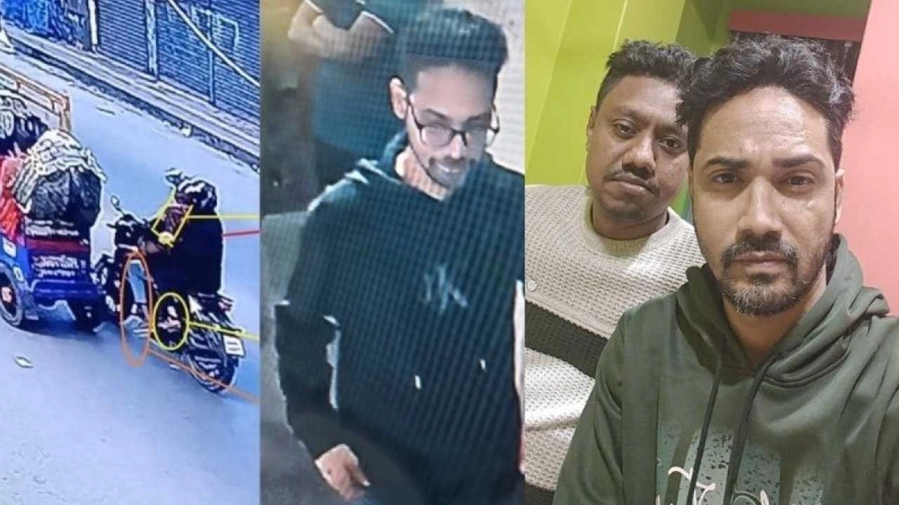 দাউদ খানের তোলা সেলফি (ডানে)