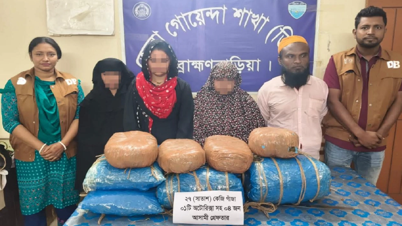মা-মেয়েসহ চারজন গ্রেপ্তার