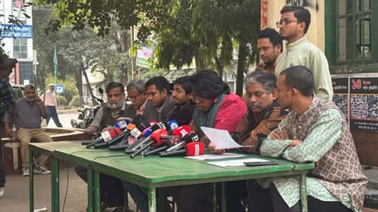 জুলাই ঐক্যের সংবাদ সম্মেলন