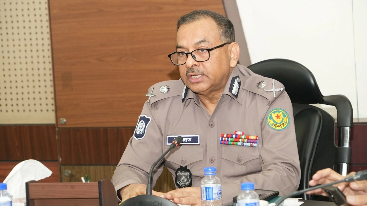ডিএমপি কমিশনার শেখ মো. সাজ্জাত আলী