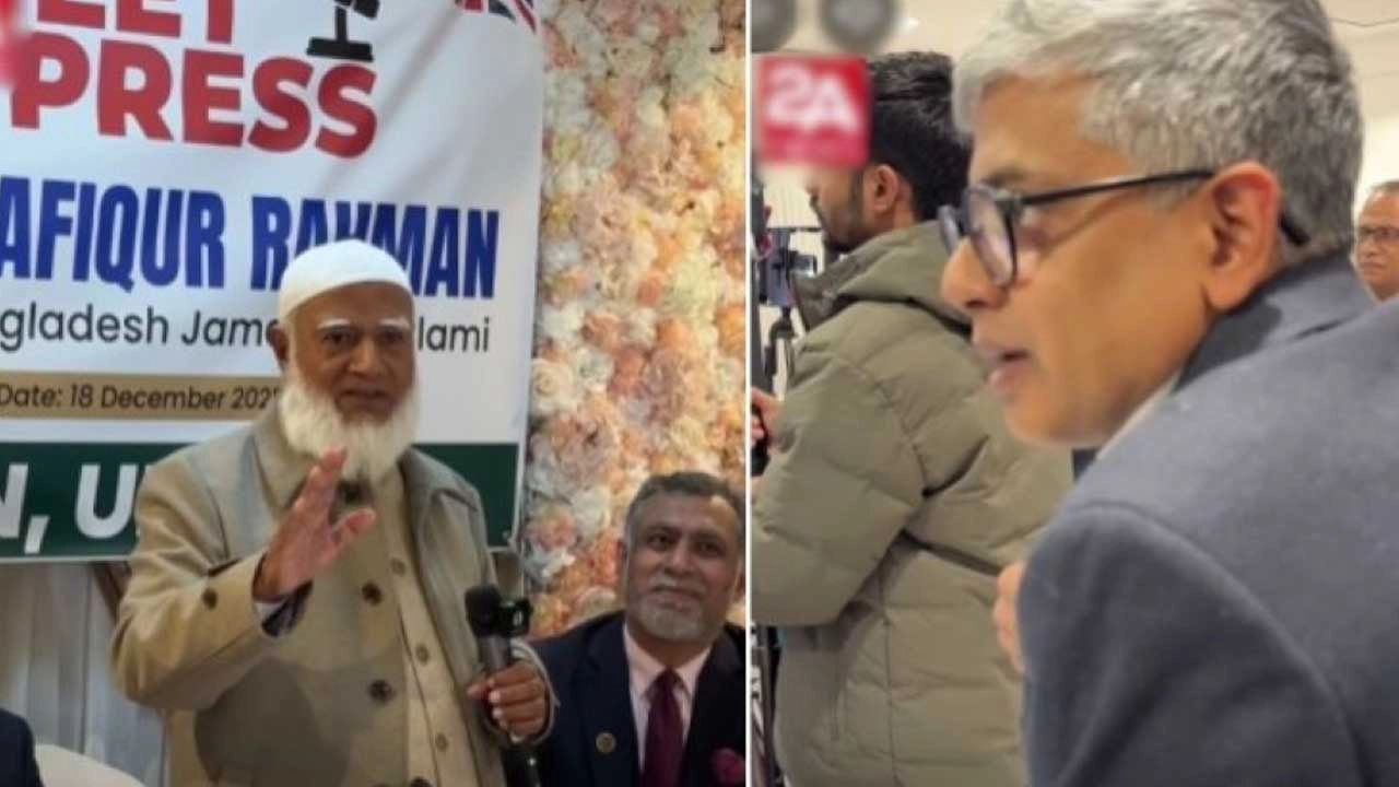 মিট দ্য প্রেসে জামায়াত আমির ও সাংবাদিক তানভীর আহমেদ