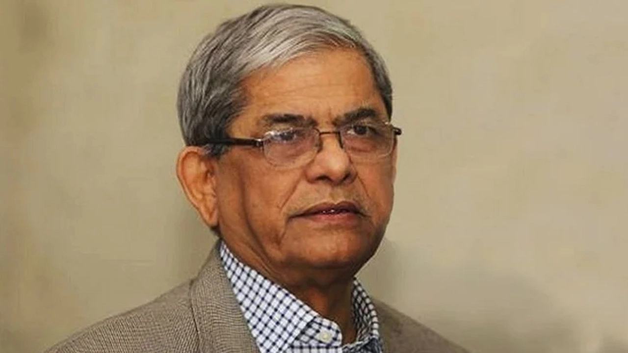 বিএনপি মহাসচিব মির্জা ফখরুল ইসলাম আলমগী