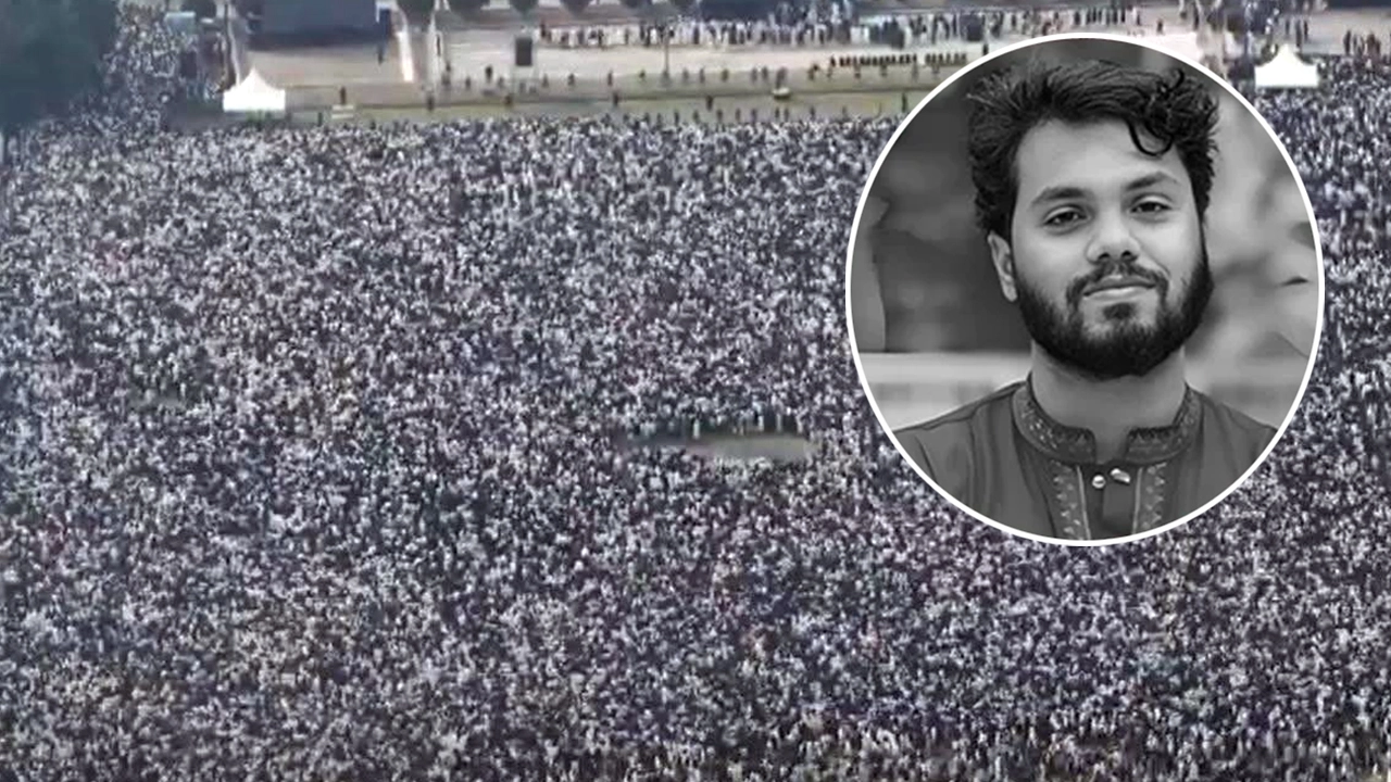 ইনকিলাব মঞ্চের মুখপাত্র শহীদ শরিফ ওসমান হাদি