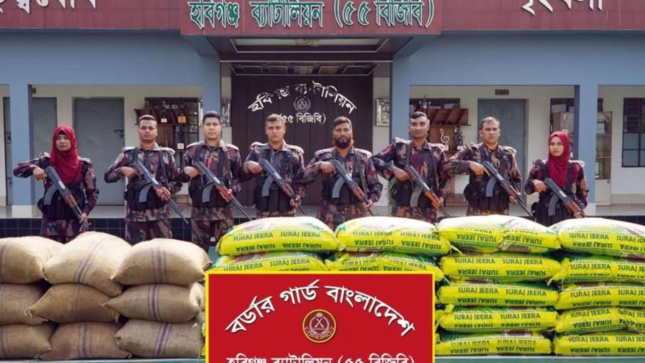 হবিগঞ্জ ব্যাটালিয়ন (৫৫ বিজিবি) একাধিক অভিযান