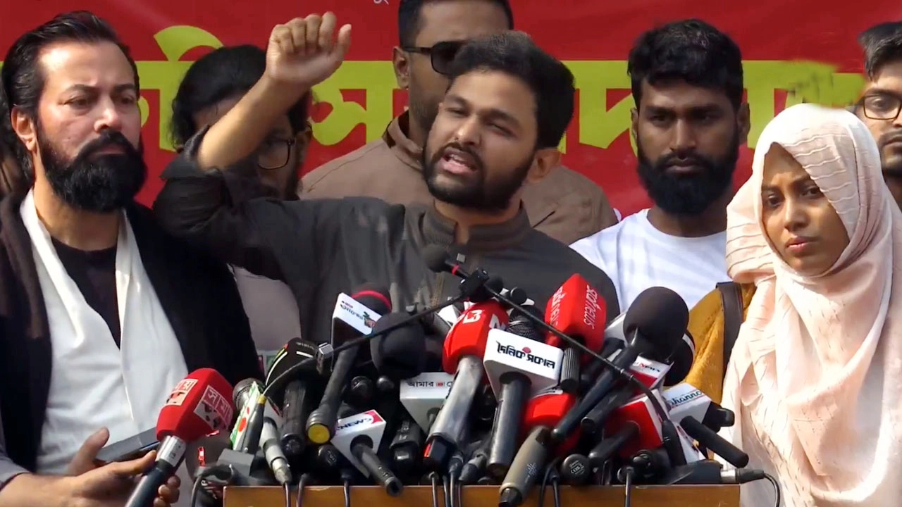 ইনকিলাব মঞ্চের সদস্যসচিব আবদুল্লাহ আল জাবের