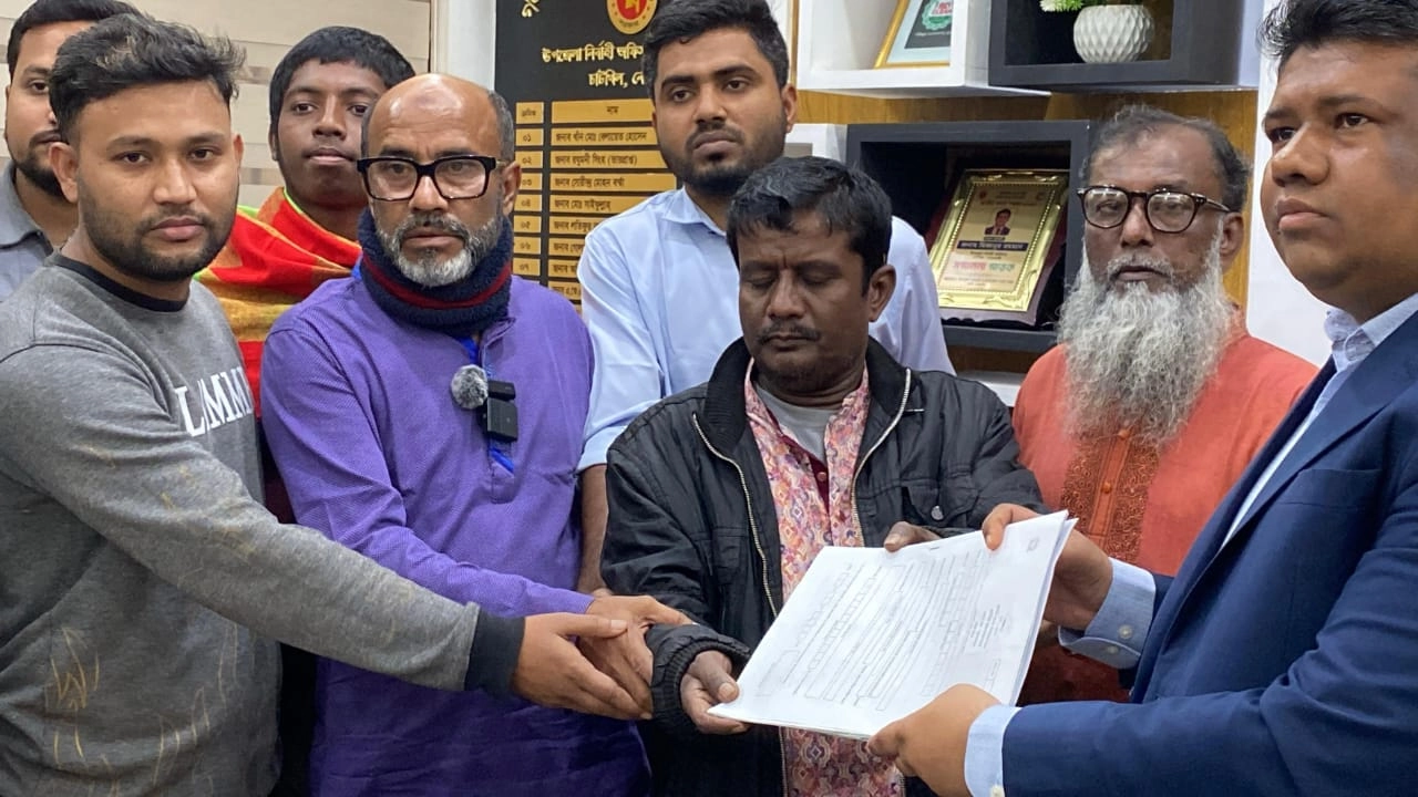 বৈষম্যবিরোধী ছাত্র আন্দোলনে শহীদ জগন্নাথ বিশ্ববিদ্যালয়ের শিক্ষার্থী আহসান হাবিব তামিমের বাবা আব্দুল মান্নান