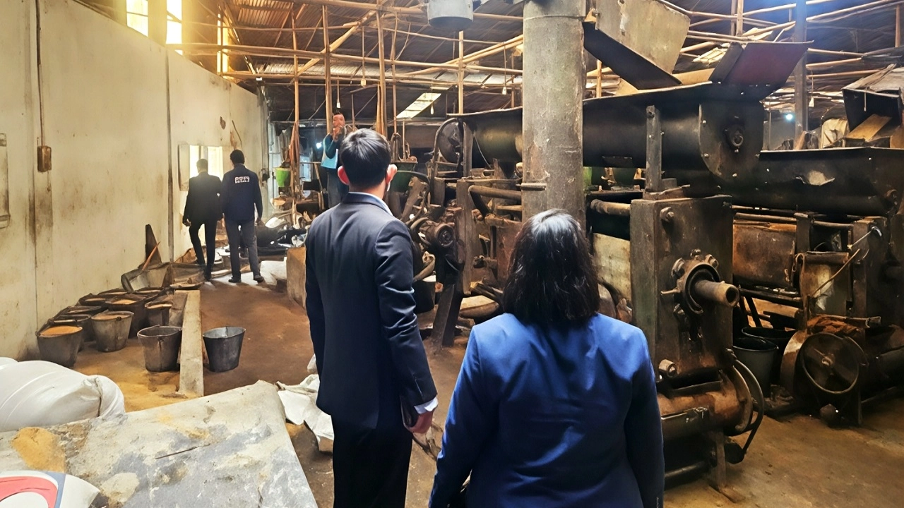 ভেজাল কারখানায় অভিযান