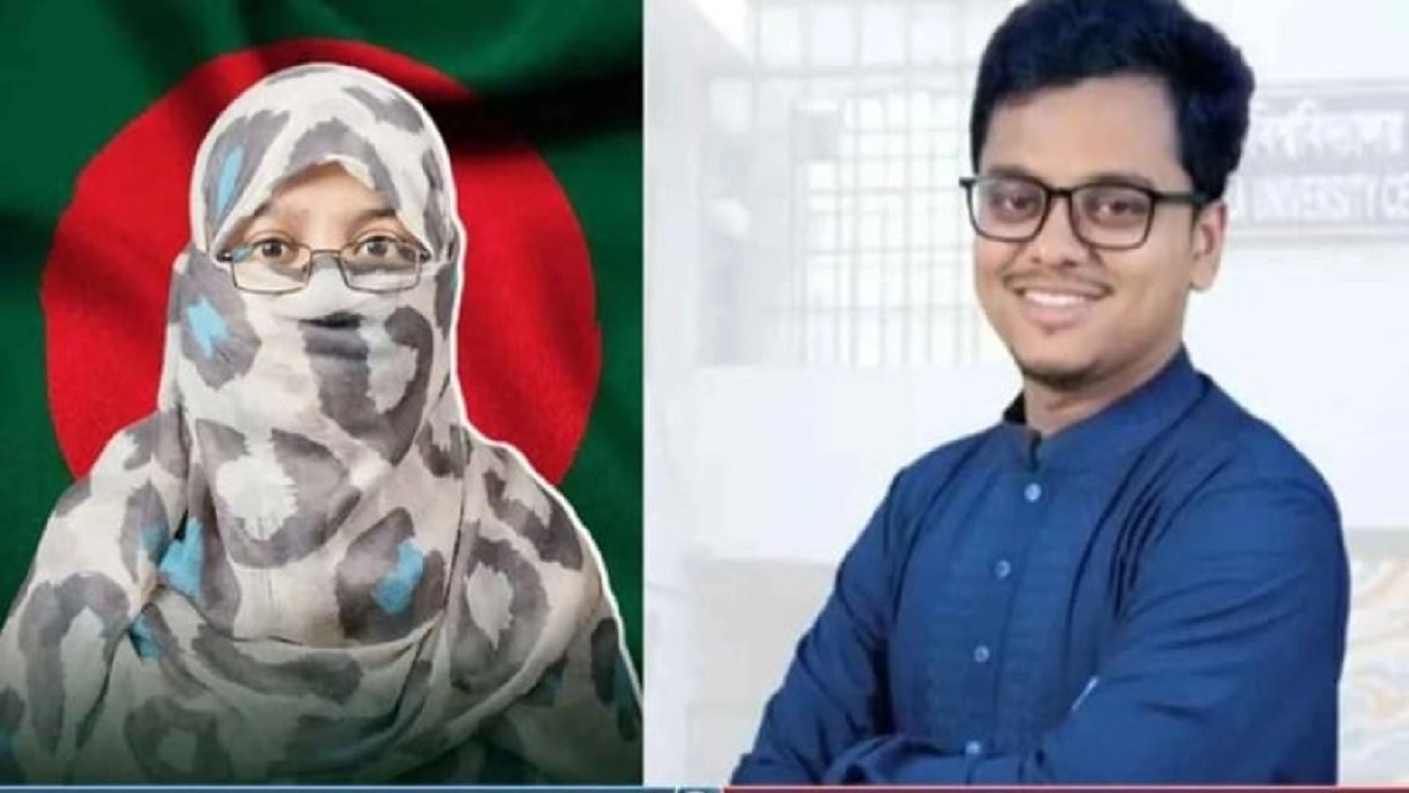 ফরহাদ ও পাত্রী চাকসুর নির্বাহী সদস্য জান্নাতুল ফেরদৌস সানজিদা