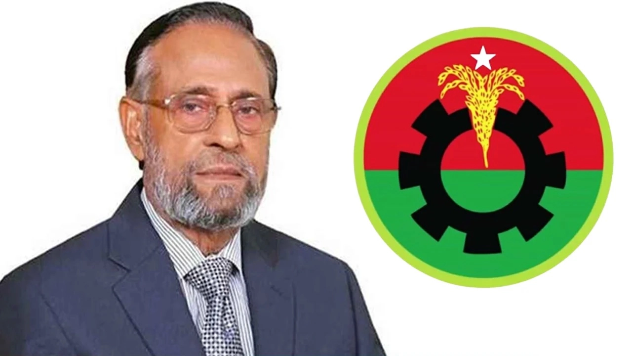 দলের চেয়ারম্যান ড. কর্নেল অলি আহমেদ