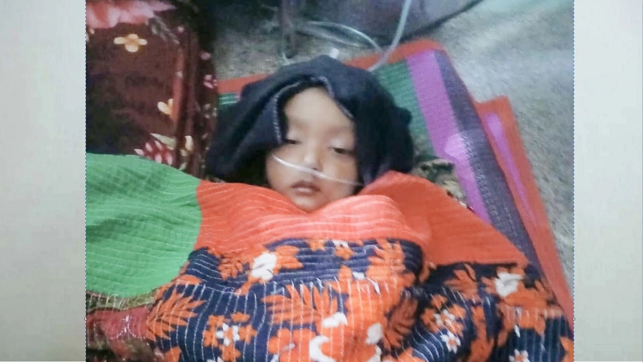 শিশু কন্যা তানহা