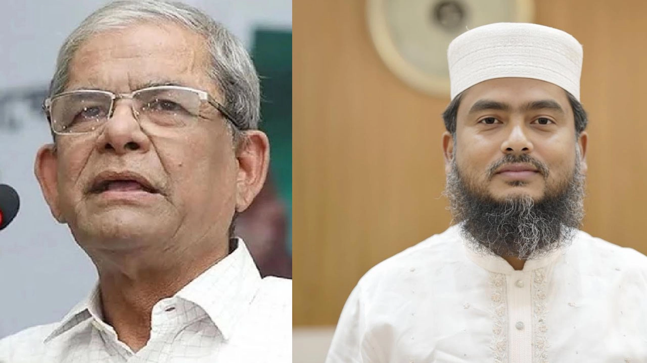 মির্জা ফখরুল- দেলওয়ার 