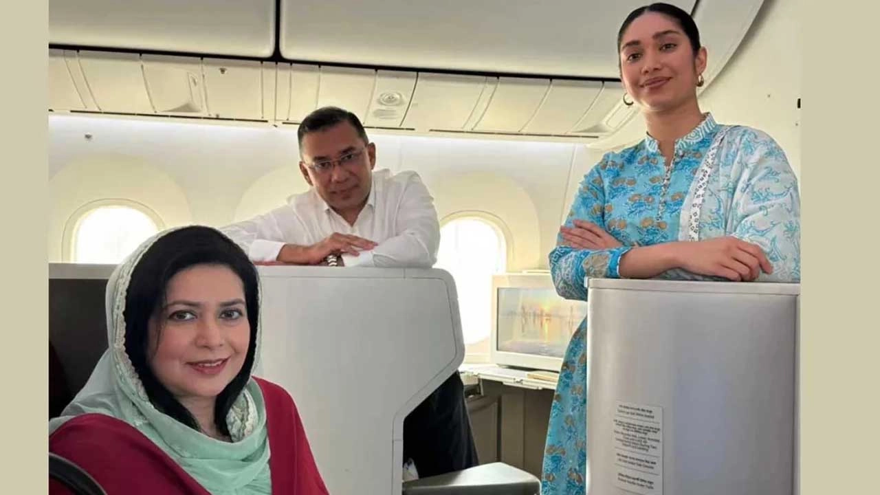 তারেক রহমান, ডা. জোবাইদা রহমান ও জাইমা রহমান