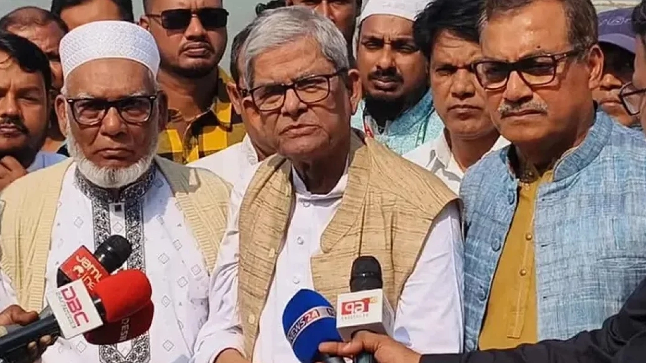 বিএনপির মহাসচিব মির্জা ফখরুল ইসলাম আলমগীর