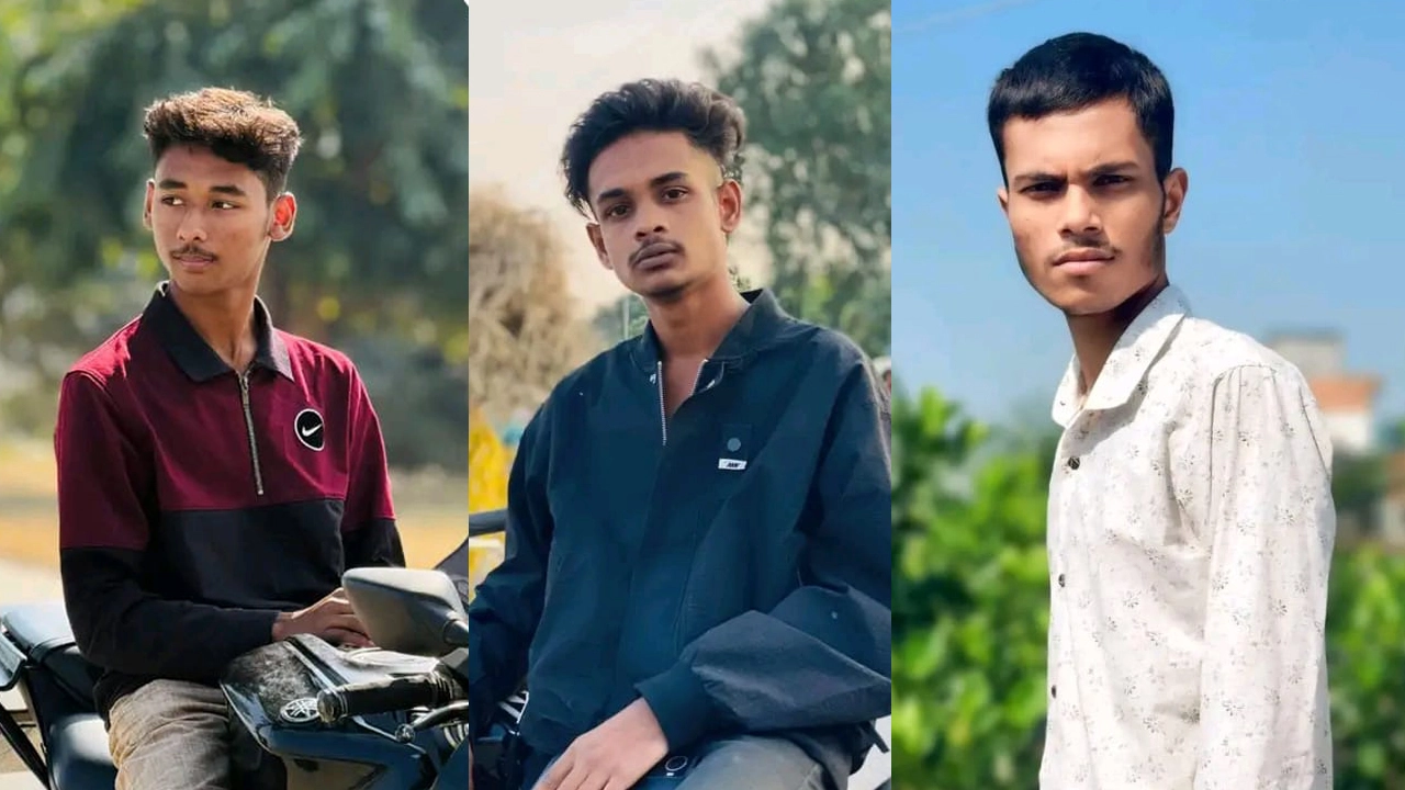 আটককৃত জাহিদ, তারিফ ও  সাকিন