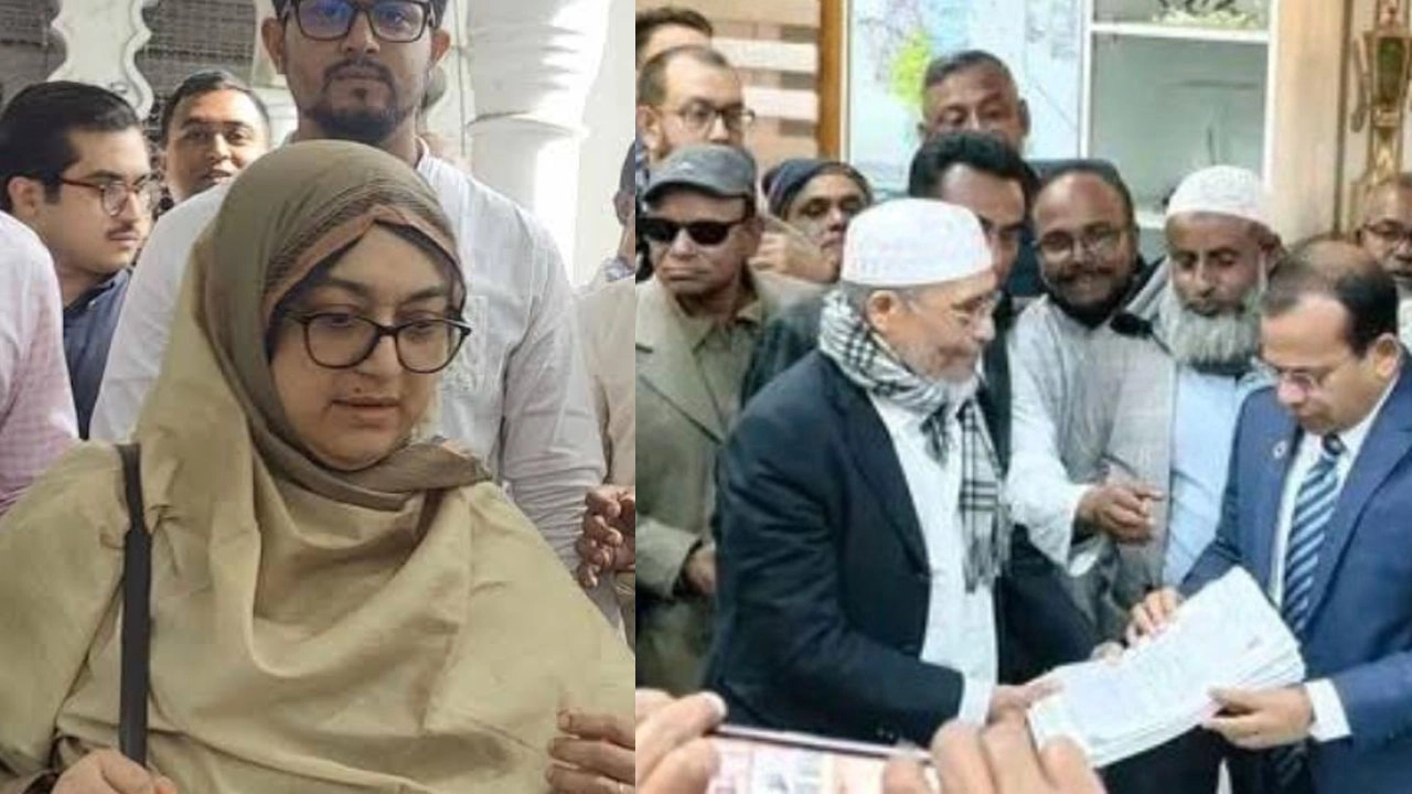 মনোনয়নপত্র দাখিল করেছেন বিএনপি মনোনীত প্রার্থী ও সাবেক স্বরাষ্ট্র প্রতিমন্ত্রী লুৎফুজ্জামান বাবর। একই আসনে স্বতন্ত্র প্রার্থী হিসেবে মনোনয়নপত্র জমা দিয়েছেন তার স্ত্রী তাহমিনা জামান শ্রাবণী।