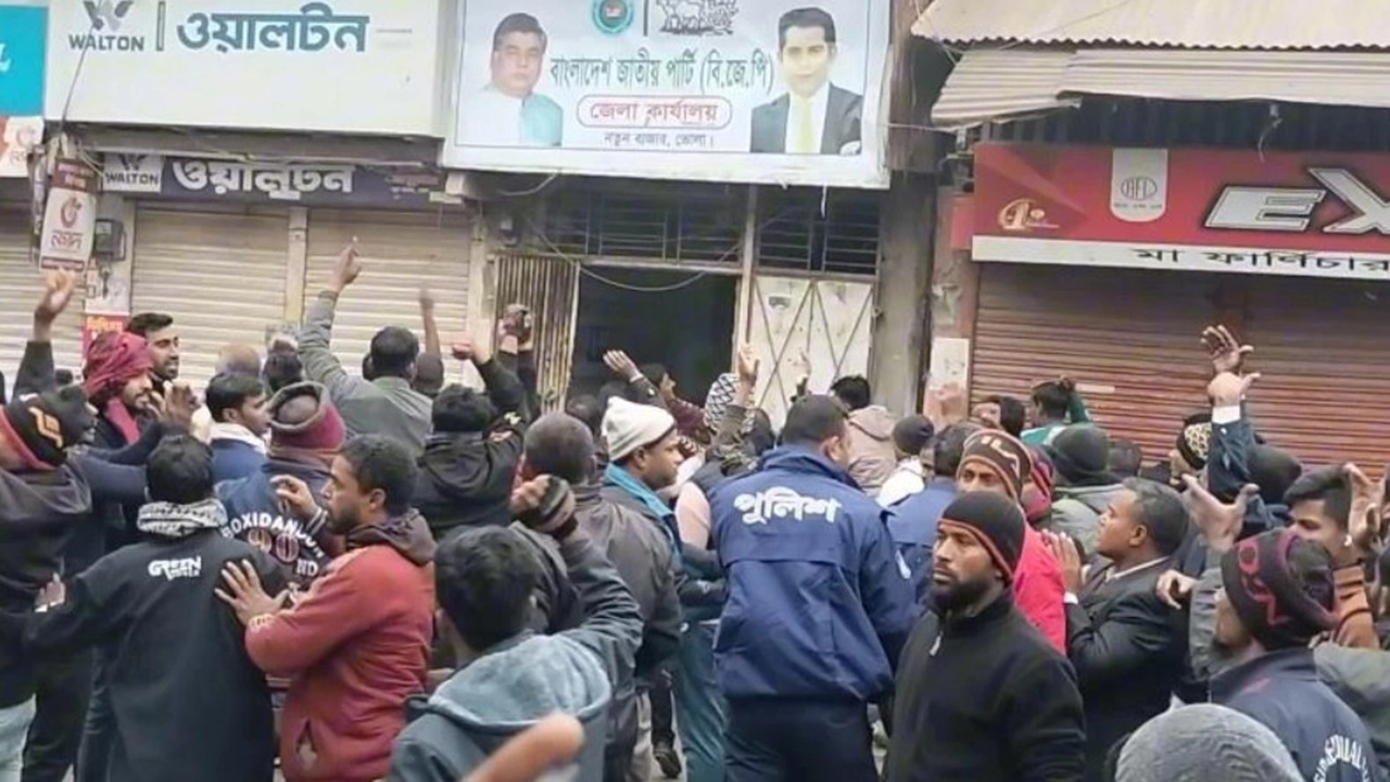 বিএনপি-বিজেপি সংঘর্ষ