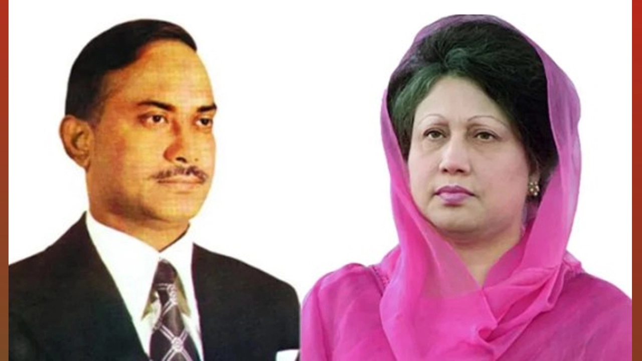 জিয়াউর রহমান ও বেগম খালেদা জিয়া