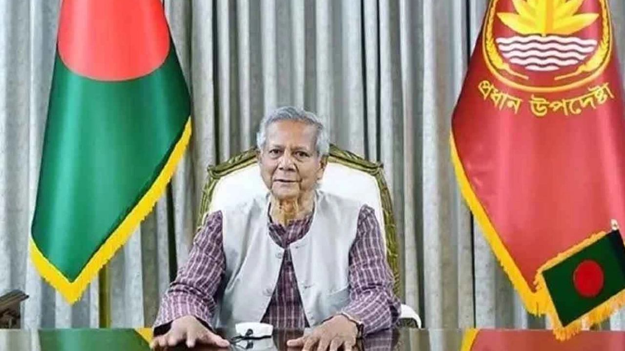 প্রধান উপদেষ্টা ড. মুহাম্মদ ইউনূস