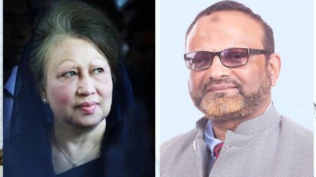 খালেদা জিয়া ও অধ্যাপক ড. নিয়াজ আহমদ খান