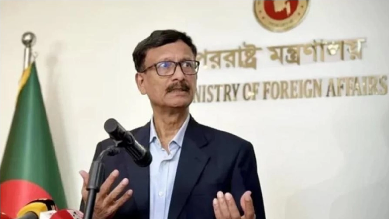 পররাষ্ট্র উপদেষ্টা মো. তৌহিদ হোসেন