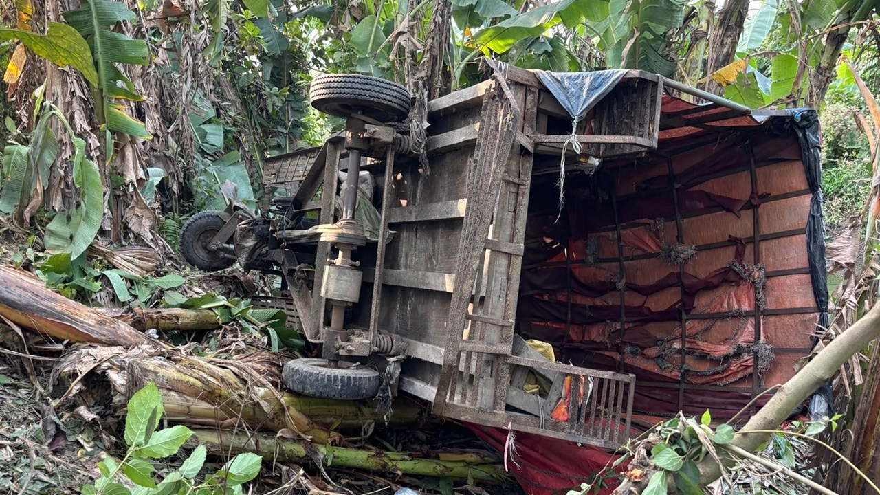 রাজবাড়ীতে ট্রাক ও নসিমনের মুখোমুখি সংঘর্ষ