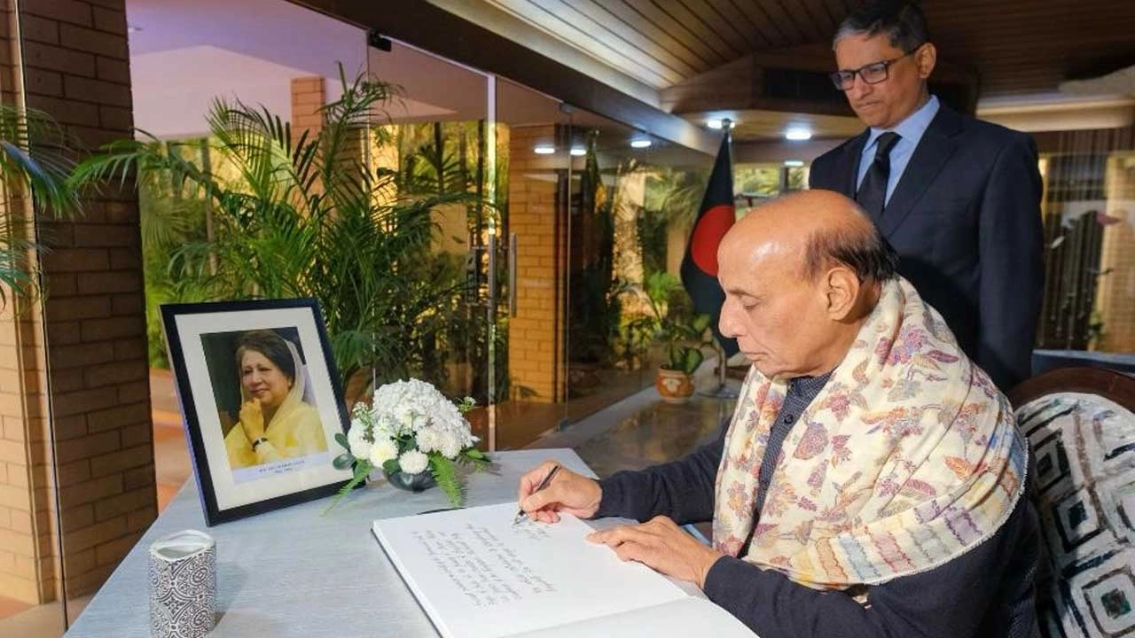 ভারতের প্রতিরক্ষামন্ত্রী রাজনাথ সিং