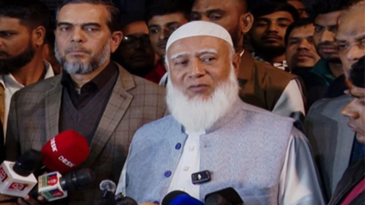 বাংলাদেশ জামায়াতে ইসলামীর আমির ডা. শফিকুর রহমান