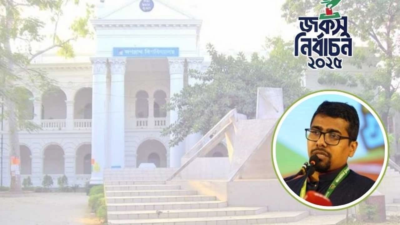 জগন্নাথ বিশ্ববিদ্যালয় কেন্দ্রীয় শিক্ষার্থী সংসদ (জকসু) ও হল সংসদ নির্বাচন ও ইনসেটে শিবির সভাপতি নূরুল ইসলাম সাদ্দাম