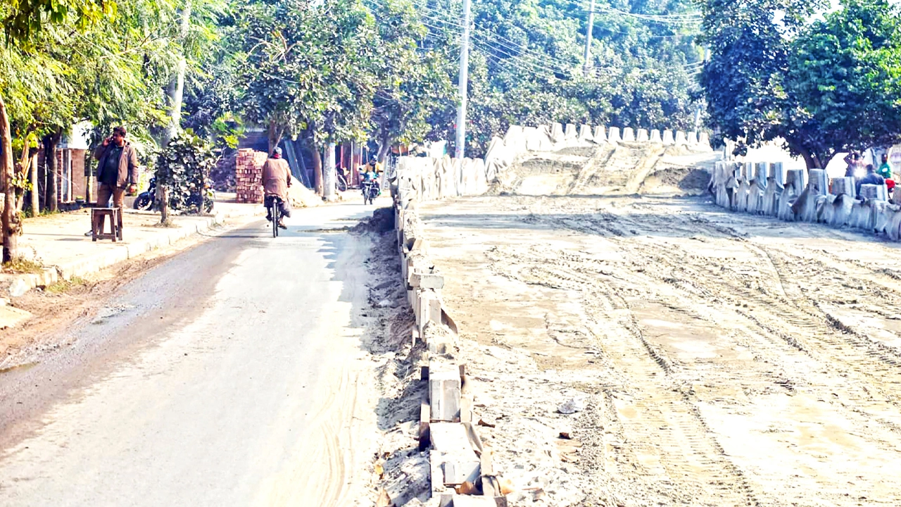 রাজশাহী শহরে নির্মিত হচ্ছে ফ্লাইওভার